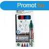 Tblamarker kszlet, 1,5-3mm, kerek Edding 28 EcoLine, 4 klf