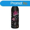 Kulacs duplafal ARS UNA fm 600 ml Black Hibiscus