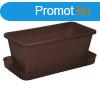 Small window box with saucer brown variant 41188