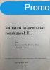 Vllalati informcis rendszerek II. - Katonn Erdlyi Edit