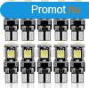 SMD-T10-5SMD - 10db-os helyzetjelz CANBUS - 12V