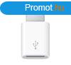 Adapter (microUSB - lightning, csatlakoz, MD820ZM/A kompati