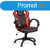 Delight BMD1109RD Gaming Chair Black/Red