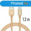 Adatkbel Swissten textil Micro-USB konektorom gyorstltsse
