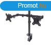 Manhattan Universal Dual Monitor Mount with Double-Link Swin