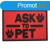 WARAGOD Ask to pet PVC rtt, piros
