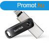 Sandisk 128GB USB3.0/Apple Lightning iXPAND GO Fekete-Ezst 
