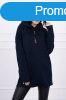 Oversize tunika cipzrral s kapucnival modell 0160 tengers