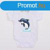 Baba body nyomtatssal New Baby Dolphin- rvid ujj