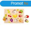 Tooky Toys Fa Puzzle fogantys 11db-os - Gymlcss