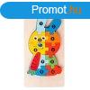 3D-s Montessori fa puzzle jtk