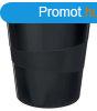 Paprkosr, 15 liter, Leitz Wow,metl fekete