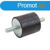 Rezgscsillapt gumibak Gopart 1. tpus M8 - 40 x 30 mm (V2