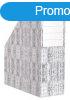Iratpapucs, karton, 90 mm, VICTORIA OFFICE, "Textil&quo