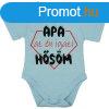 Rvid ujj baba body "Apa az n igazi hsm" felir