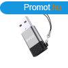 BWOO BZ-38 USB-C - USB-A adapter - szrke
