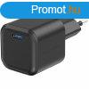 SWISTEN hlzati adapter GaN 1x USB-C 20 W PD, fekete