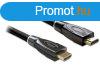 DeLock HDMI + Ethernet male/male sszekt kbel Premium 5m