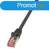Logilink CAT6 S-FTP Patch Cable 0,5m Black