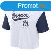 Nike MLB Script Crop Tee New York Yankees white