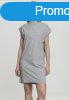 Urban Classics Ladies Turtel Extended Shoulder Dress grey