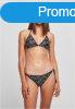 Urban Classics Ladies Triangle Pattern Bikini blackflower