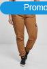 Urban Classics Ladies High Waist Cargo Jogging Pants toffee