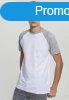 Urban Classics Raglan Contrast Tee wht/gry