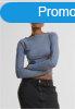 Urban Classics Ladies Ruffled Super Slim Longsleeve cloudsky