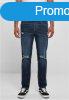 Urban Classics Distressed Strech Denim Pants darkblue destro