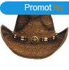 Fox Outdoor szalma kalap Tenneesee, barns fekete