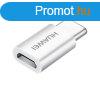 HUAWEI adapter (microUSB aljzat - Type-C, adattvitel s tl
