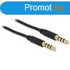 Delock Kbel - 83436 (3.5mm Jack, 4 pin, apa/apa, 2m)