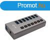 I-TEC 7 port USB 3.0 Charging Hub+Power Adapter 36W Grey