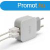 USB Hlzati adapter (2xUSB, fehr)