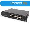 DIGITUS DN-80115 10" 16x GbE LAN port nem menedzselhet