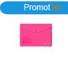 Irattart tasak, A5, PP, patentos, PANTA PLAST, neon pink