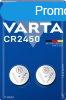 Gombelem, CR2450, 2 db, VARTA "Professional"
