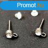 Rozsdamentes flbeval alap (bedugs) - Crystal Strass - szi