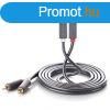 UGREEN 2RCA Cable 5m Black