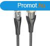 HOCO U121 adatkbel (USB - lightning, 2.4A, gyorstlt, 120c