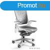 UNIQUE WAU 2 ELASTOMER ergonomikus irodai szk, fehr vz-sz