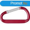 Karabiner kulcstart, piros