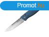 Real Steel Pathfinder Scandi 14C28N Blue Micarta 7851D