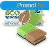 Mosogatszivacs 3 db/csomag formzott Bonus B019