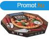 TRAMONTINA PIZZA EVOESZKOZ KESZLET, 14DB, PIROS, 25099/722