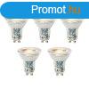 5 db GU10 dimbare LED lamp 3W 200 lm 2200 - 6500K