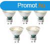 5 darabos GU10 3 lpsben dimmelhet LED izzkszlet 7W 600 