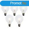 5 darabos E27 dimmelhet LED izz kszlet G95 5W 450 lm 2700