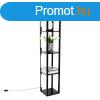 Design lllmpa fekete, beptett LED-del, 3 fokozatban dim